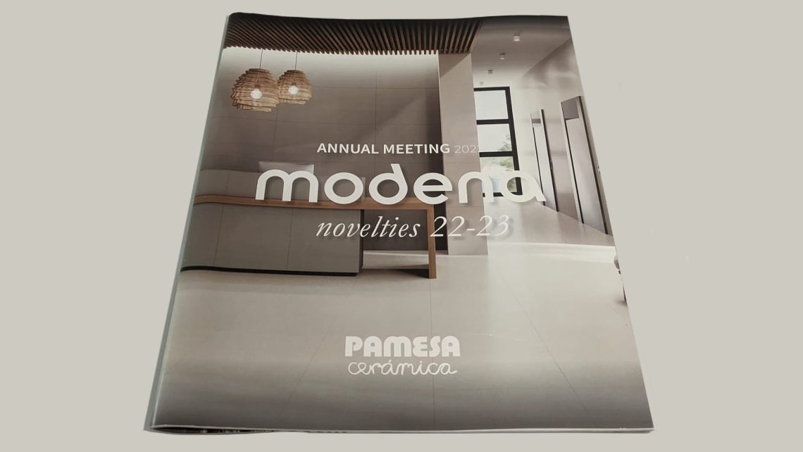 portada catálogo Modena Pamesa 2023
